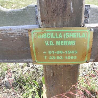 MERWE Priscilla, v.d. 1945-1998