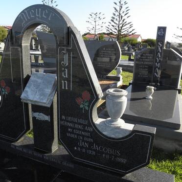 MEYER Jan Jacobus 1931-1992