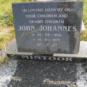 MINTOOR John Johannes 1926-1979