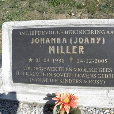MILLER Johanna 1938-2005