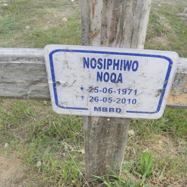 NOQA Nosiphiwo 1971-2010