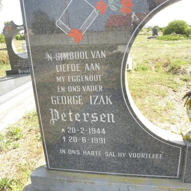 PETERSEN George Izak 1944-1991