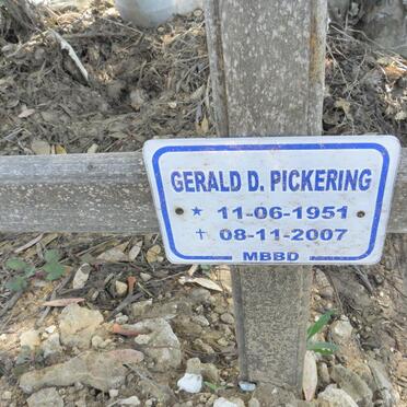 PICKERING Gerald D. 1951-2007