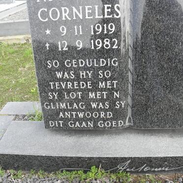 PRETORIUS Corneles 1919-1982