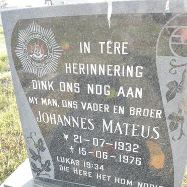 RAUBENHEIMER Johannes Mateus 1932-1976