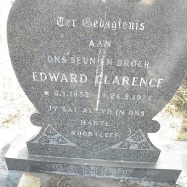 SANDT Edward Clarence 1953-1974