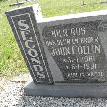 SECONDS John Collin 1961-1991