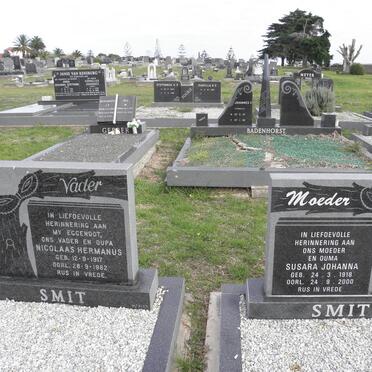 SMIT Nicolaas Hermanus 1917-1982 &amp; Susara Johanna 1918-2000