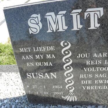 SMIT Susan 1954-2007