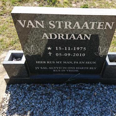 STRAATEN Adriaan, van 1975-2010