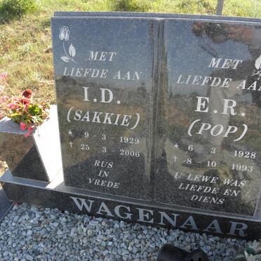 WAGENAAR E.R. 1928-1993 :: WAGENAAR I.D. 1929-2006