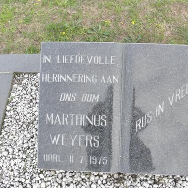 WEYERS Marthinus -1975