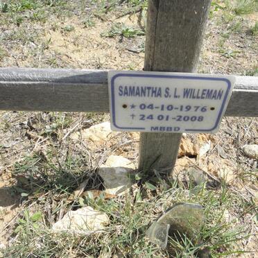WILLEMAN Samantha S.L. 1976-2008