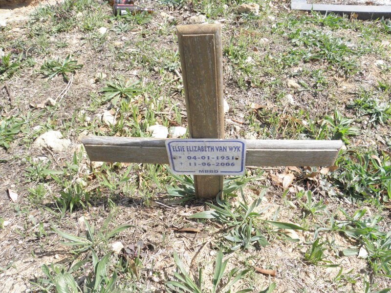 WYK Elsie Elizabeth, van 1951-2006
