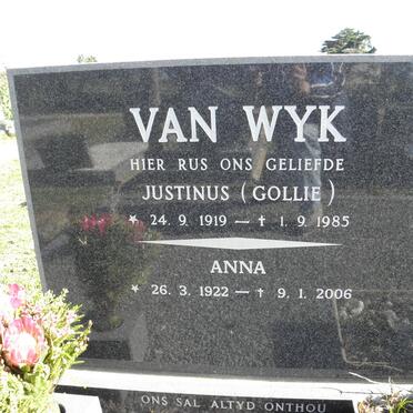 WYK Justinus, van 1919-1985 &amp; Anna 1922-2006