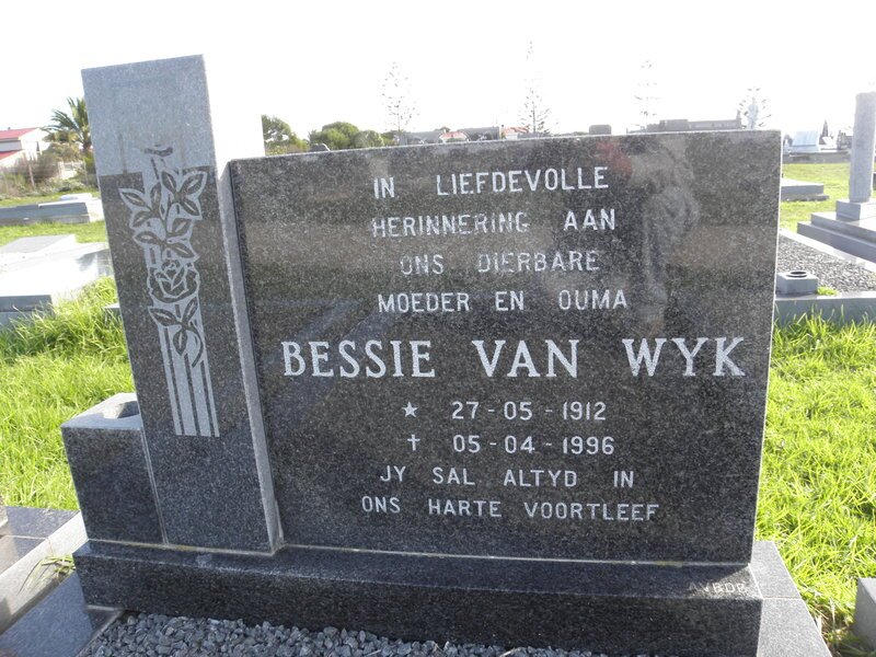 WYK Bessie, van 1912-1996