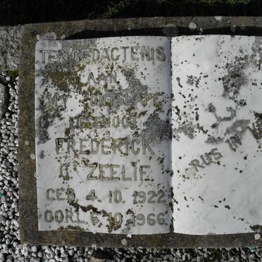 ZEELIE Frederick C. 1922-1966