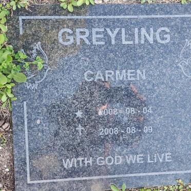 GREYLING Carmen 2008-2008