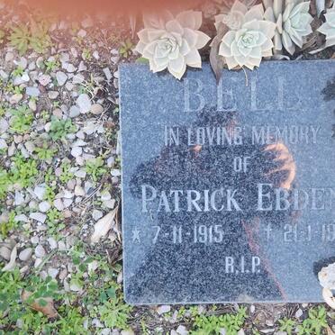 BELL Patrick Ebden 1915-1996