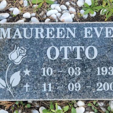 OTTO Maureen Evelyn 1939-2003