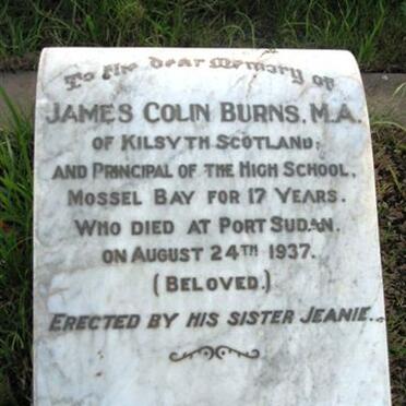BURNS James Colin -1937