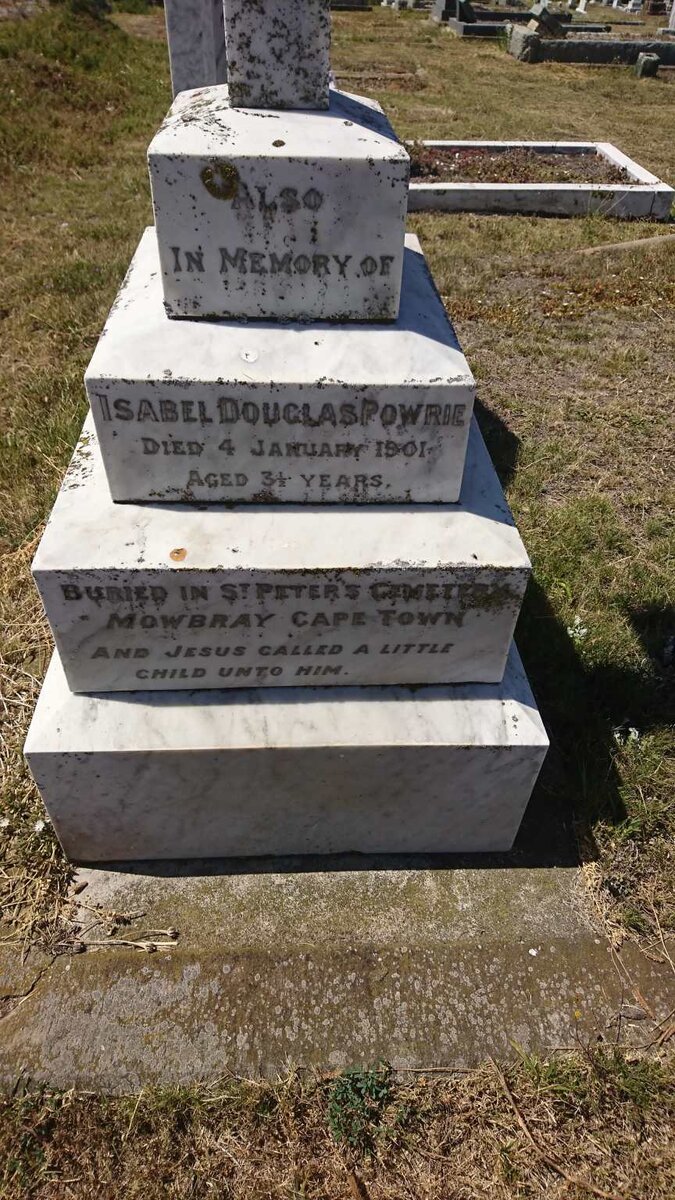 POWRIE Isabel Douglas -1901