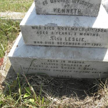 DALEY Kenneth -1906 :: DALEY Leslie -1907
