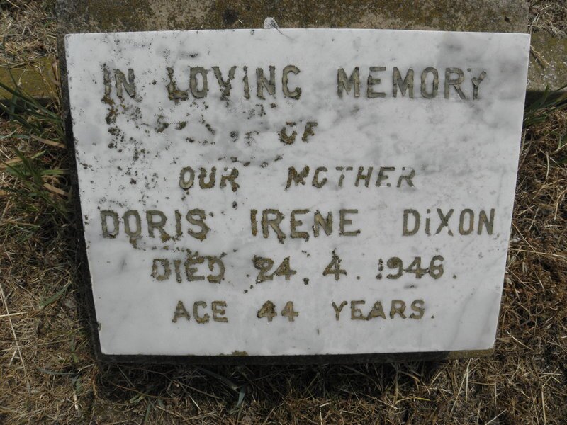 DIXON Doris Irene -1946