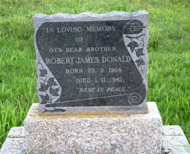 DONALD Robert James 1914-1961