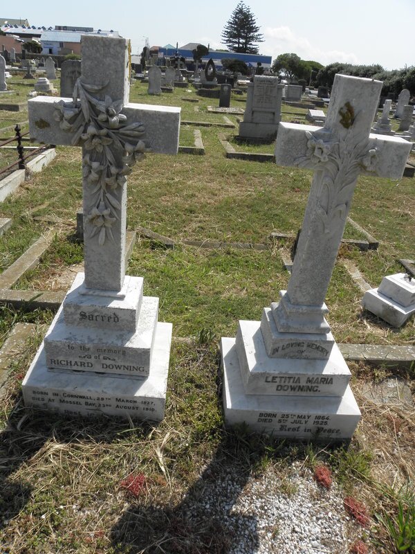 DOWNING Richard 1827-1910 &amp; Letitia Maria 1864-1925