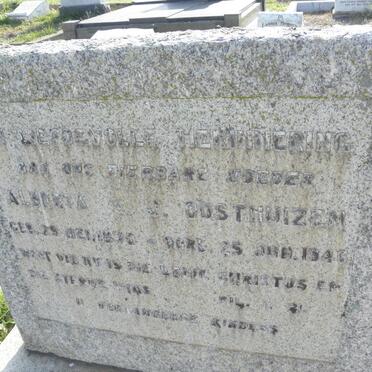 OOSTHUIZEN Albertha S.J. -1946