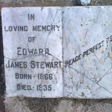 STEWART Edward James 1866-1935