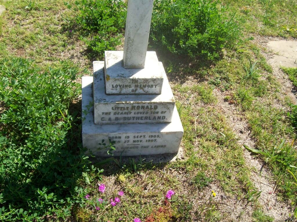 SUTHERLAND Ronald 1905-1907