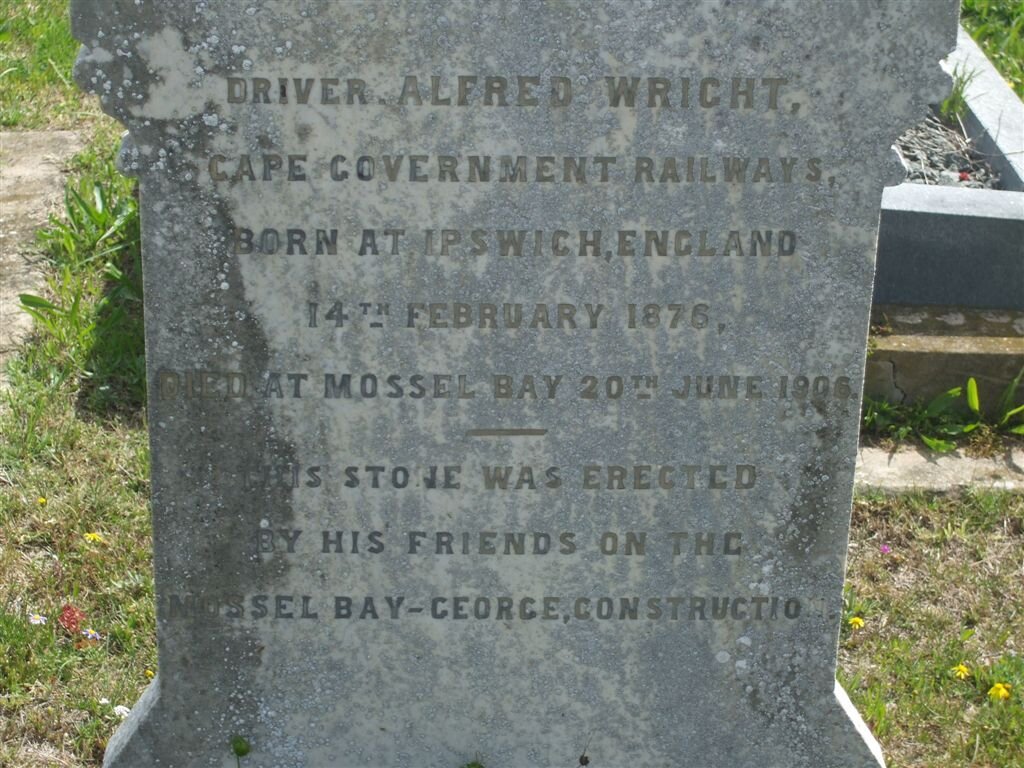 WRIGHT Alfred 1876-1906