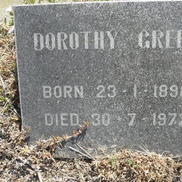 GREEN Dorothy 1898-1972