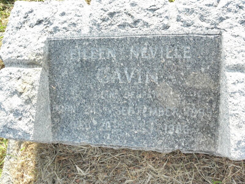 GAVIN Eileen Neville 1895-1986