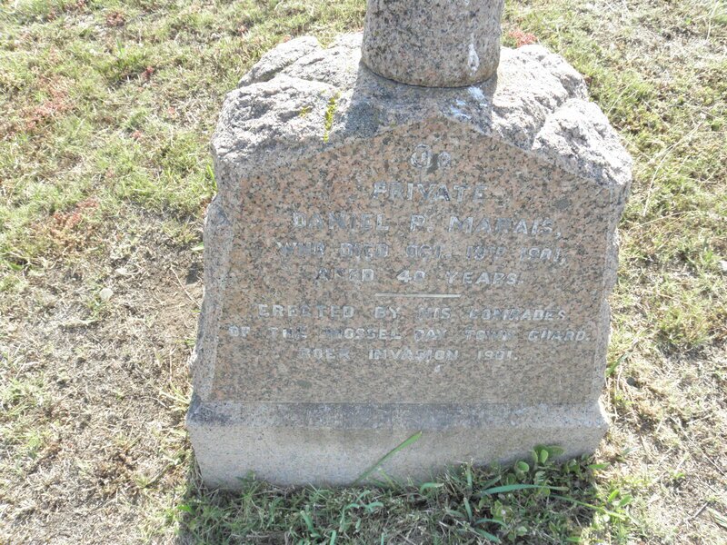 MARAIS Daniel P. -1901
