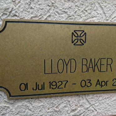 BAKER Lloyd 1927-2001