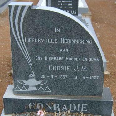 CONRADIE J.M. 1897-1977