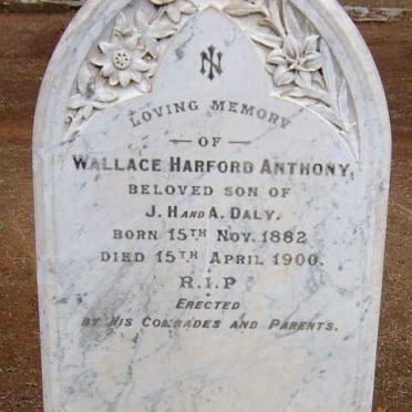 DALY Wallace Harford Anthony 1882-1900