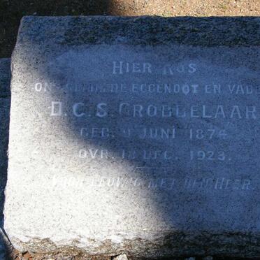 GROBBELAAR D.C.S. 1874-1923
