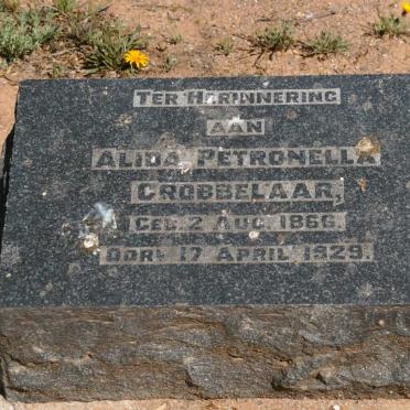 GROBBELAAR Alida Petronella 1866-1929