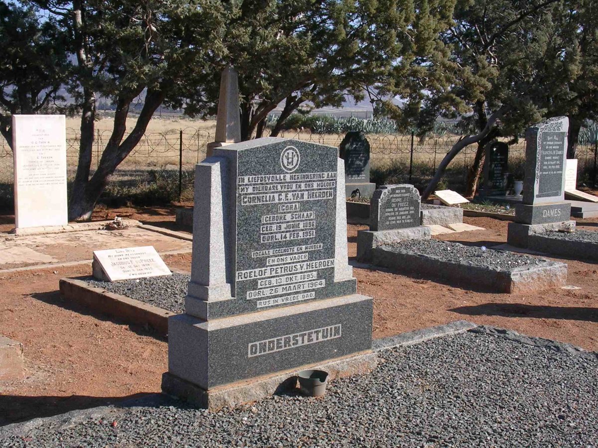 HEERDEN Roelof Petrus, v. 1895-1964 &amp; Cornelia C.E. SCHAAP 1896-1951