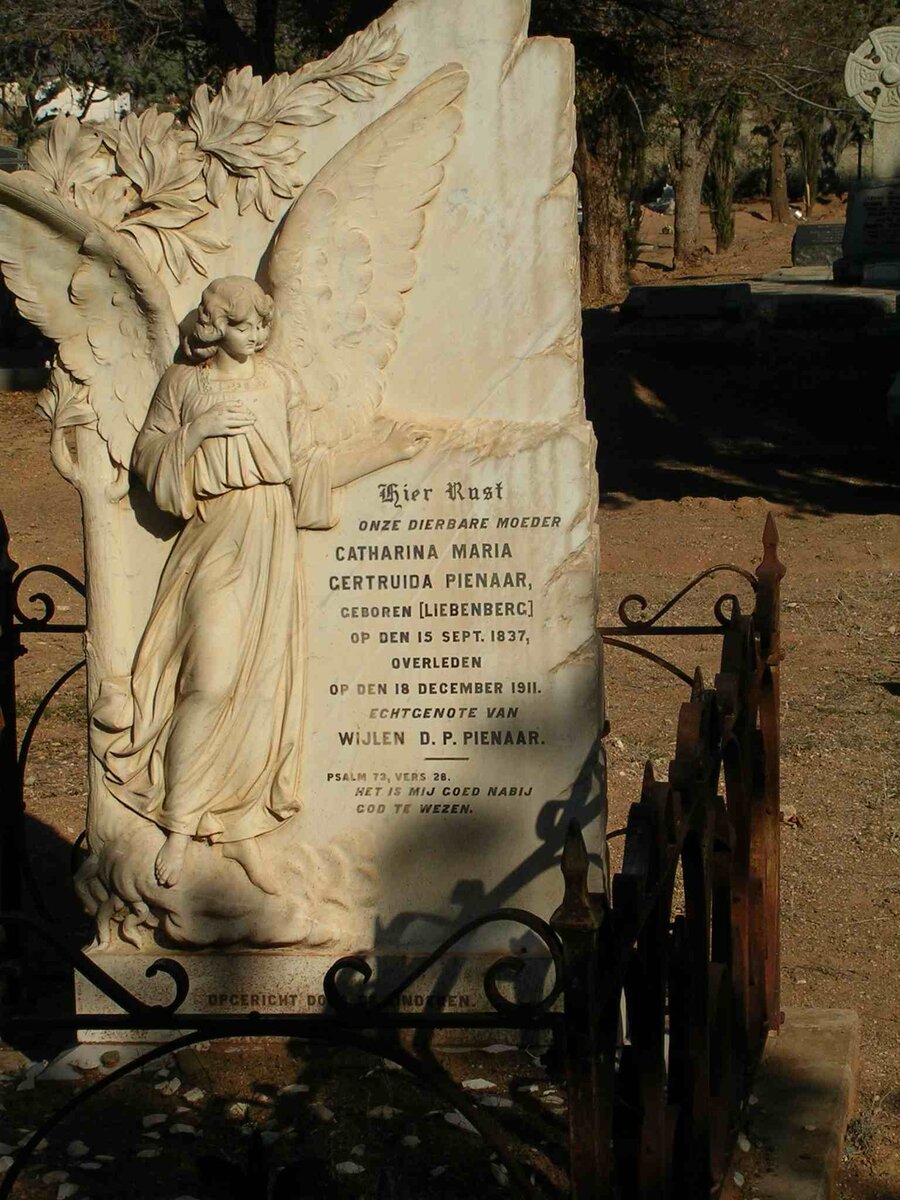 PIENAAR Catharina Maria Gertruida nee LIEBENBERG 1837-1911