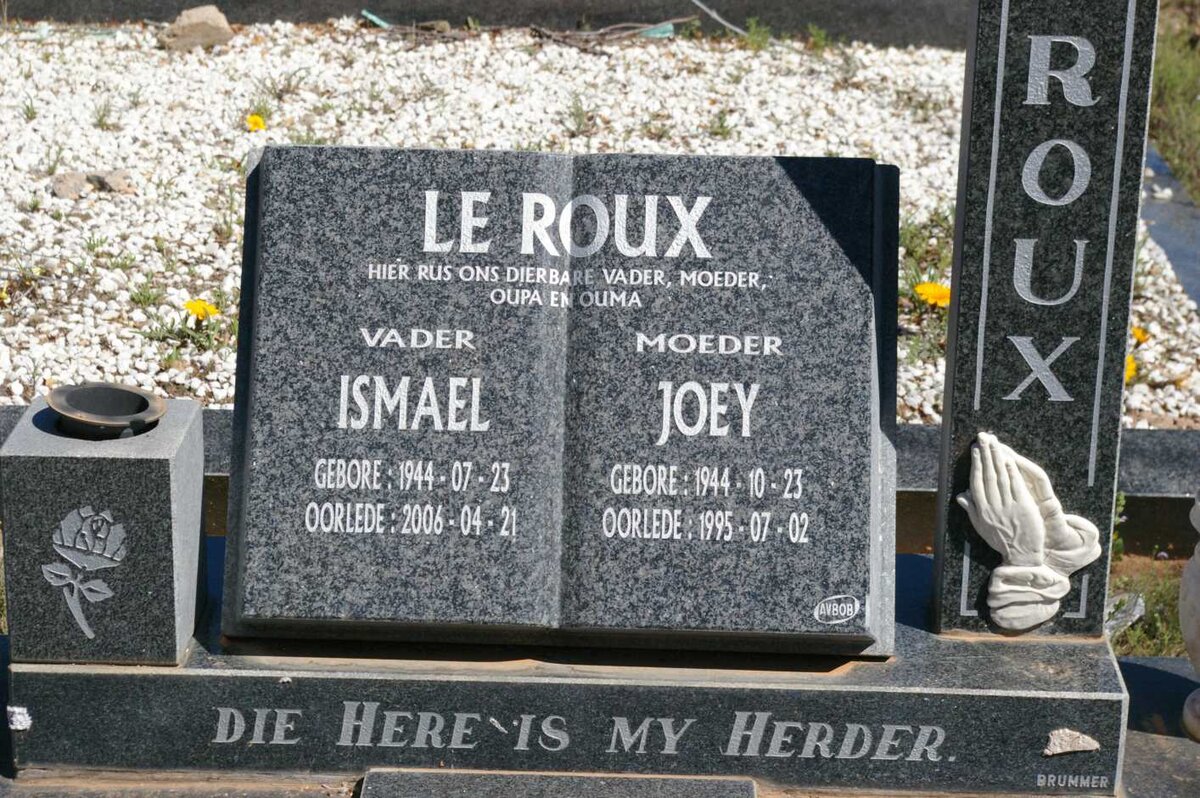 ROUX Ismael, le 1944-2006 &amp; Joey 1944-1995