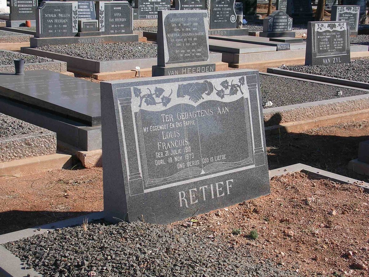 RETIEF Louis Francois 1910-1973