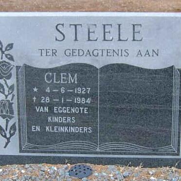 STEELE Clem 1927-1984
