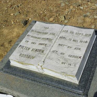 ROSSOUW Pieter Hendrik 1901-1950