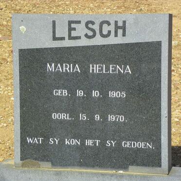 LESCH Maria Helena 1905-1970