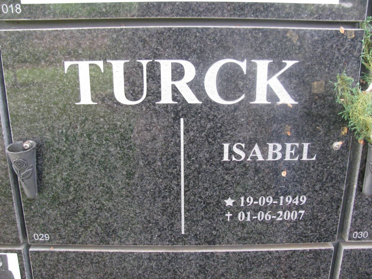 TURCK Isabel 1949-2007